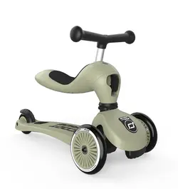 Highwaykick 1 Sparkcykel - Olive